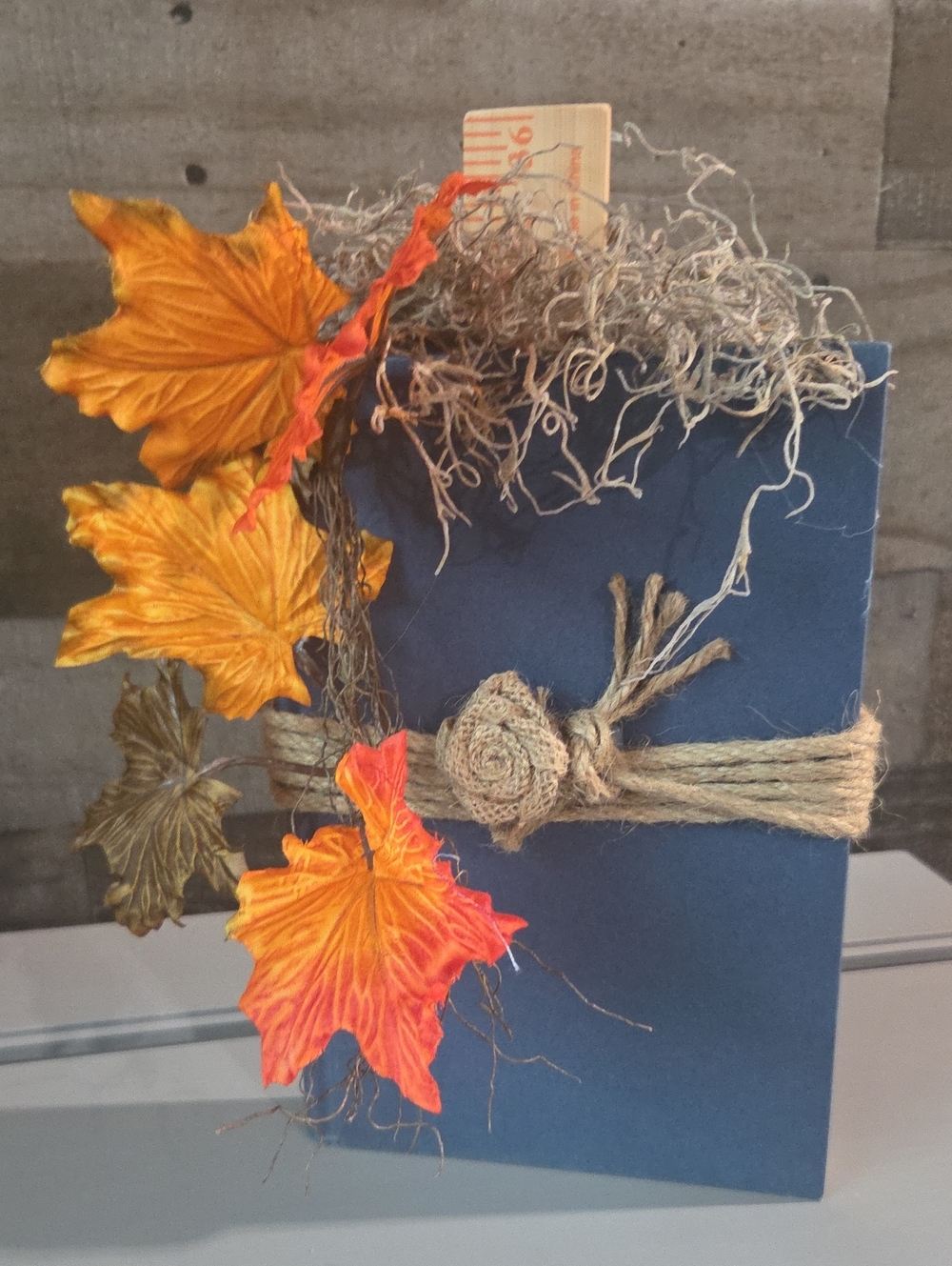 Handcrafted Upcycled Book